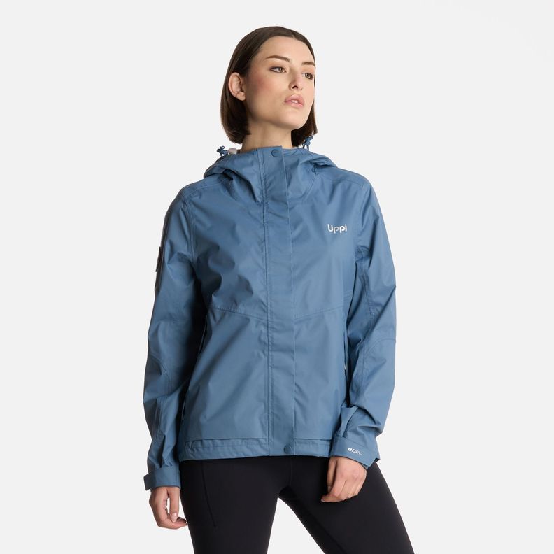 Chaqueta Mujer Blizzard B-Dry Hoody Jacket Azul Piedra Lippi-0