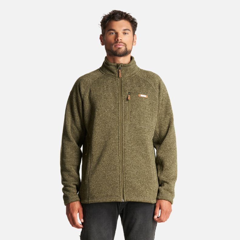 Chaqueta Hombre Wrap Up Blend Pro Jacket Melange Verde Oscuro Lippi-1