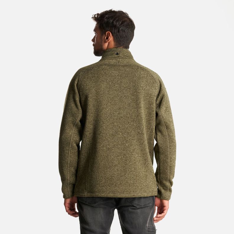 Chaqueta Hombre Wrap Up Blend Pro Jacket Melange Verde Oscuro Lippi-3