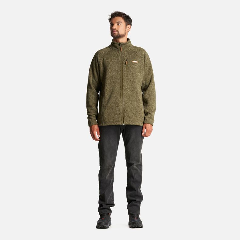 Chaqueta Hombre Wrap Up Blend Pro Jacket Melange Verde Oscuro Lippi-7