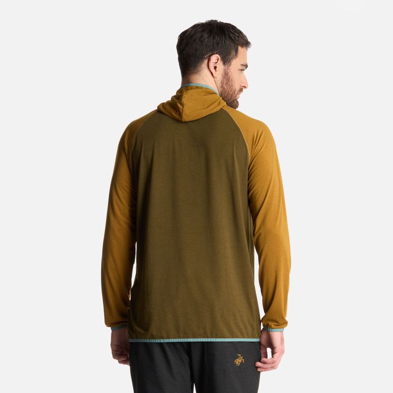 Polerón Hombre Taina Pro Verde Musgo Haka Honu V25-2