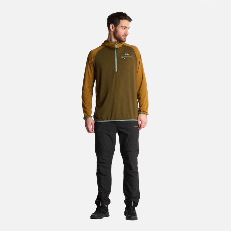Polerón Hombre Taina Pro Verde Musgo Haka Honu V25-4