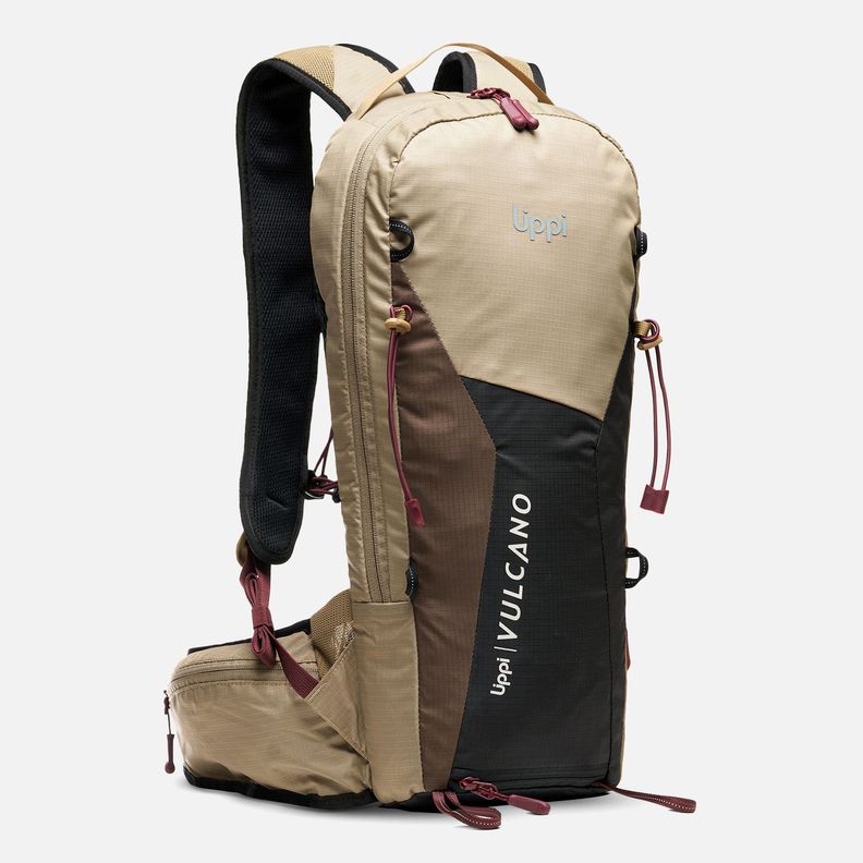 Mochila Unisex Vulcano 6L Caqui Lippi-0