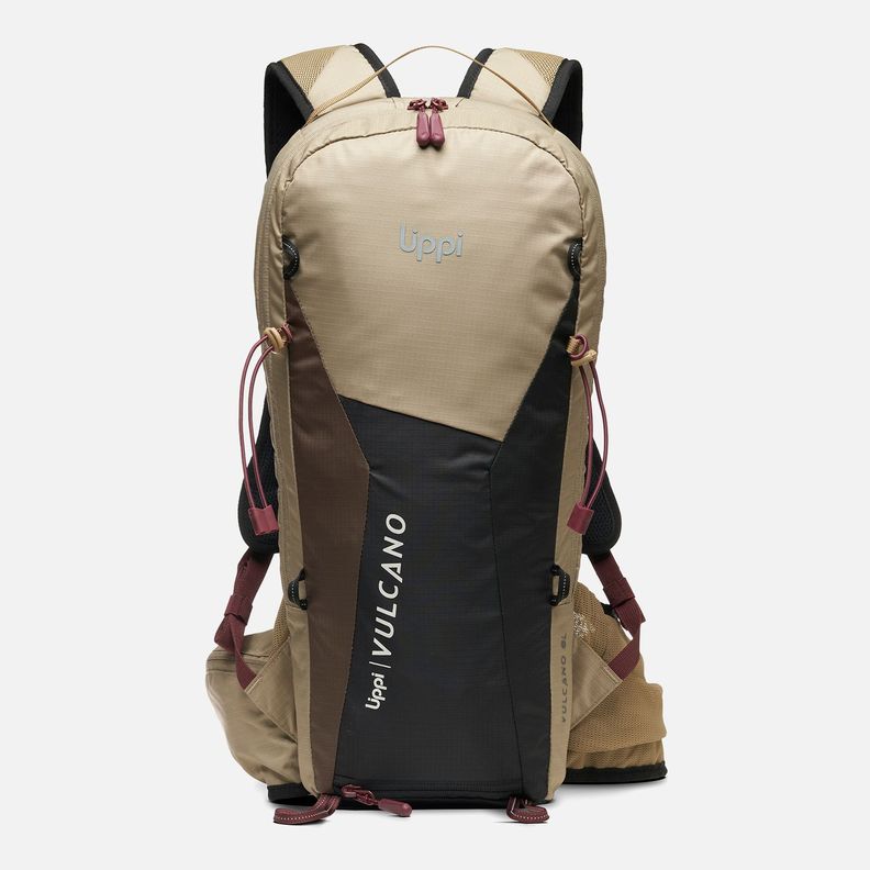 Mochila Unisex Vulcano 6L Caqui Lippi-1