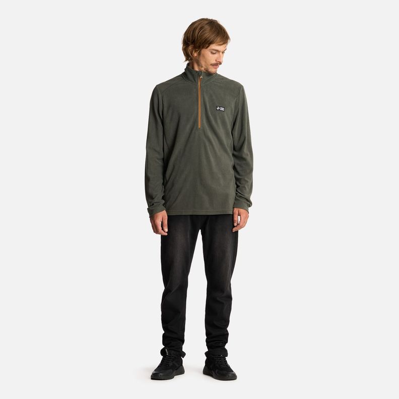 Polerón Hombre Asegurao Verde Militar Haka Honu I25-4
