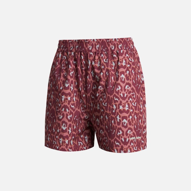 Short Mujer Canchera Print Burdeo Haka Honu-0