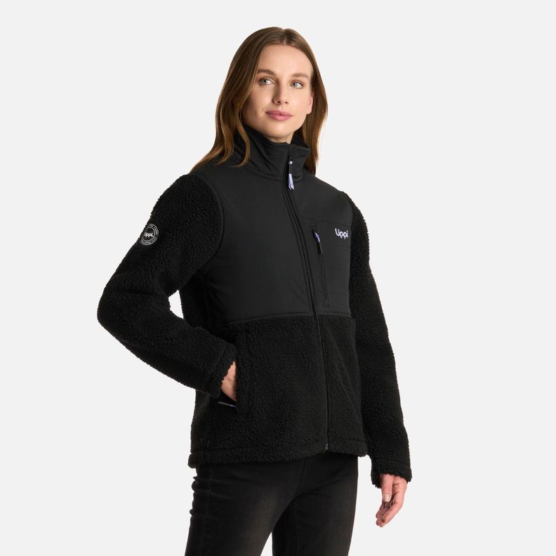 Polar Mujer Glaciar Sherpa-pro Jacket Negro Lippi I25-1