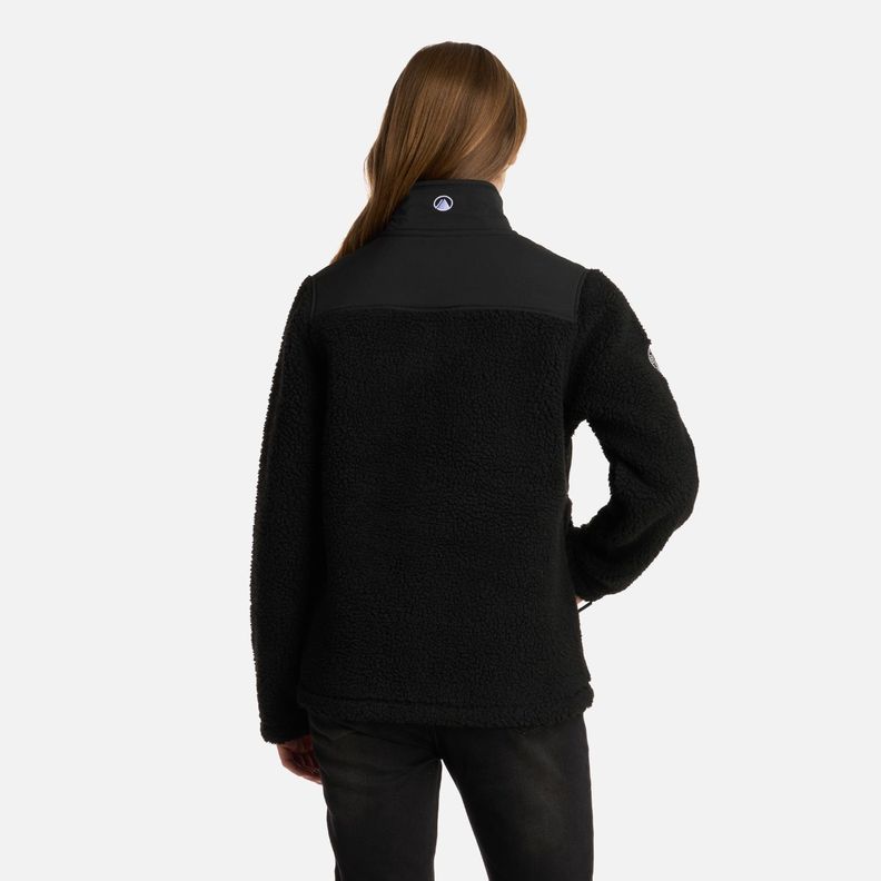 Polar Mujer Glaciar Sherpa-pro Jacket Negro Lippi I25-2