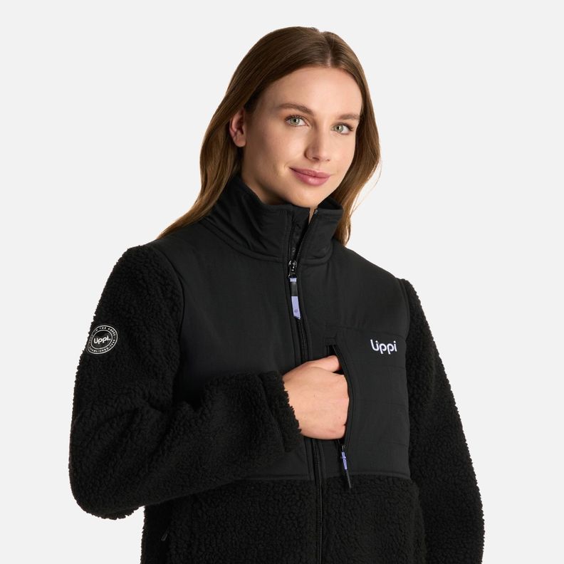Polar Mujer Glaciar Sherpa-pro Jacket Negro Lippi I25-3