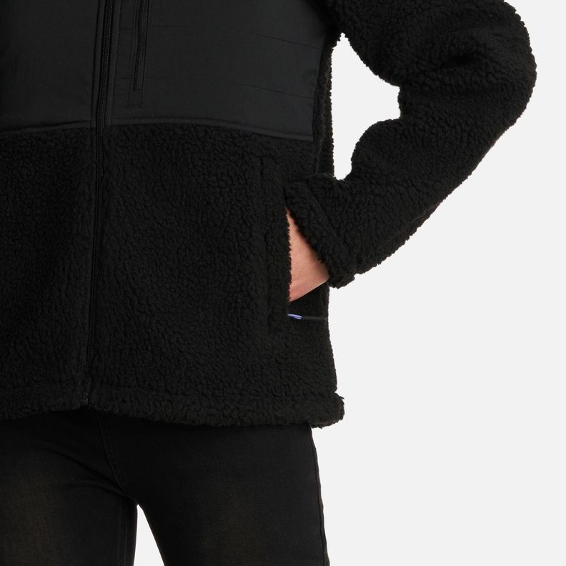 Polar Mujer Glaciar Sherpa-pro Jacket Negro Lippi I25-4
