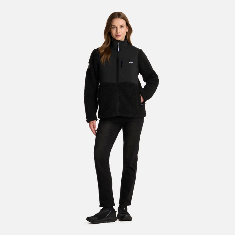Polar Mujer Glaciar Sherpa-pro Jacket Negro Lippi I25-5
