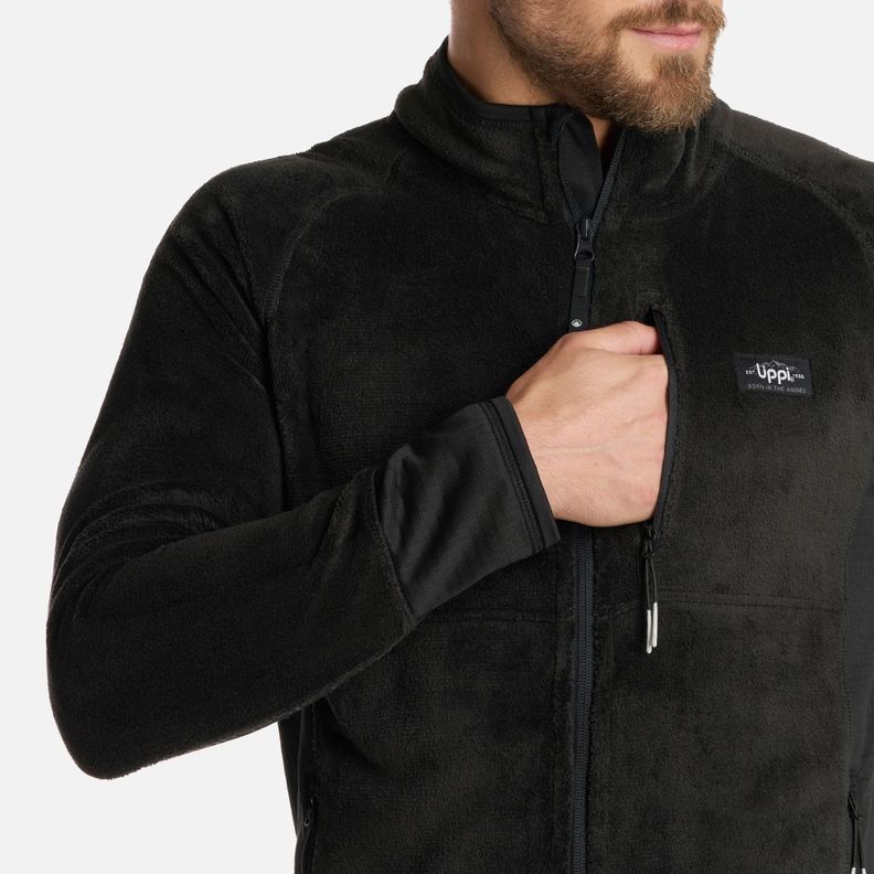 Polar Hombre Numan Shaggy-Pro Jacket Negro Lippi I25-3