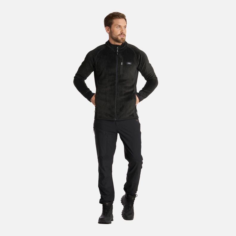 Polar Hombre Numan Shaggy-Pro Jacket Negro Lippi I25-5