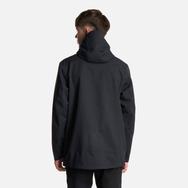 Chaqueta Teen Boy Lake Fusion 3 B-Dry Hoody Negro Lippi I25-3
