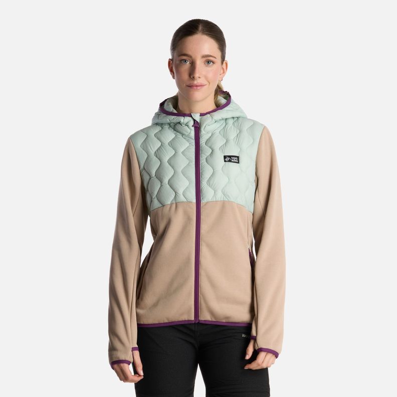 Chaqueta Mujer Altiplano Gris Claro Haka Honu-0