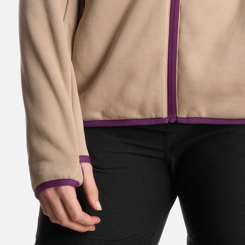 Chaqueta Mujer Altiplano Gris Claro Haka Honu-5