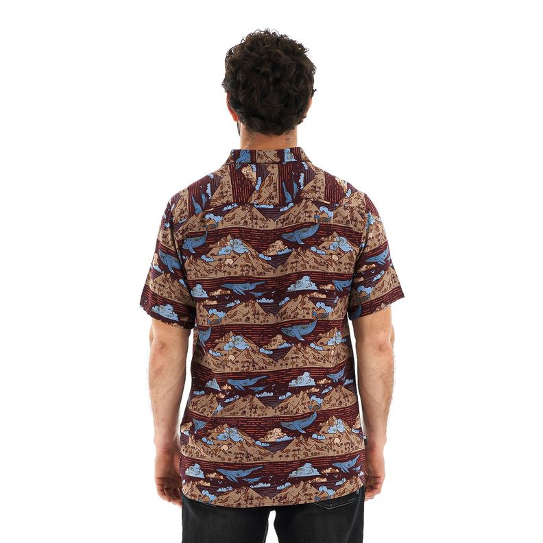 Camisa Hombre Anameizon Burdeo Haka Honu-5