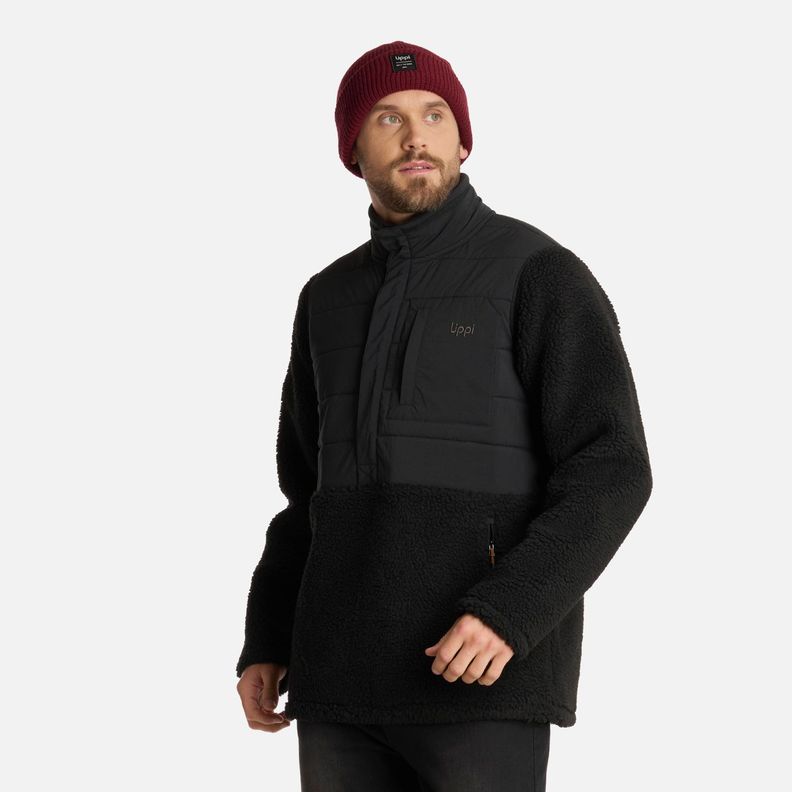 Polar Hombre Glaciar Sherpa-Pro 14 Zip Negro Lippi I25-1