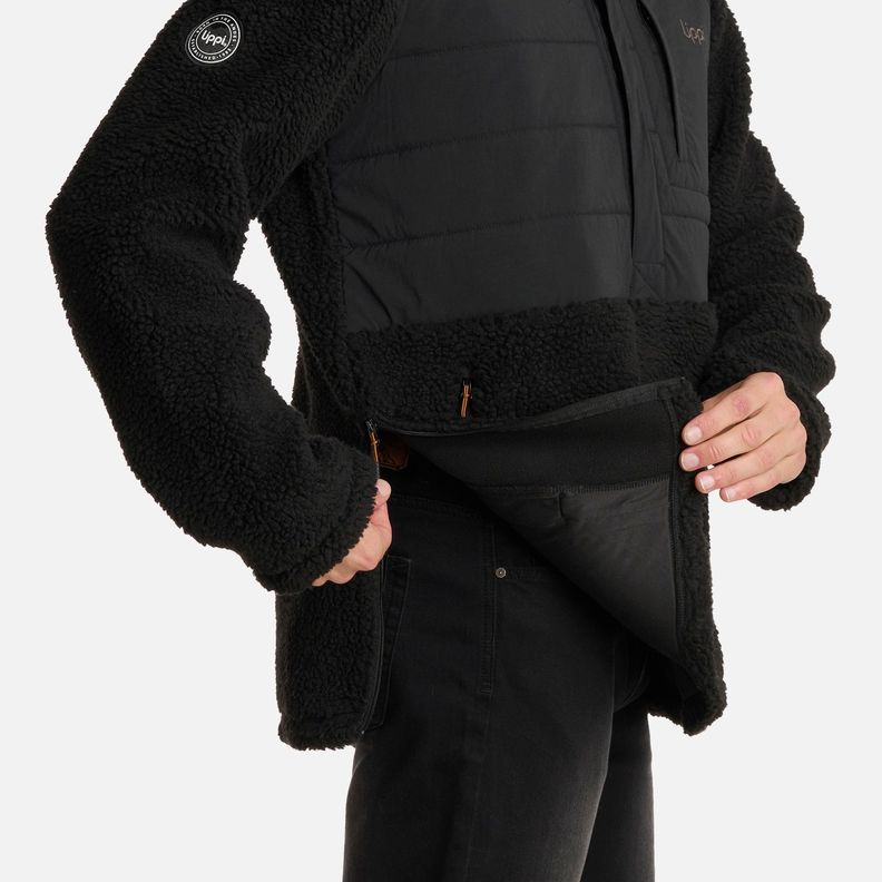Polar Hombre Glaciar Sherpa-Pro 14 Zip Negro Lippi I25-5