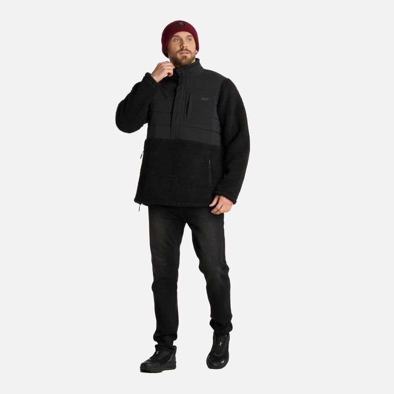 Polar Hombre Glaciar Sherpa-Pro 14 Zip Negro Lippi I25-6