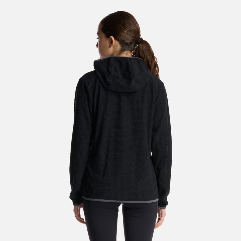 Polerón Teen Girl Mild Nano-F 14 Zip Hoody Negro Lippi V25-2