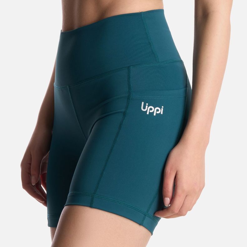 Calza Mujer InAction Sport Short Leggings Petroleo Lippi V25-3