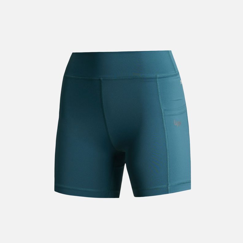 Calza Mujer InAction Sport Short Leggings Petroleo Lippi V25-5