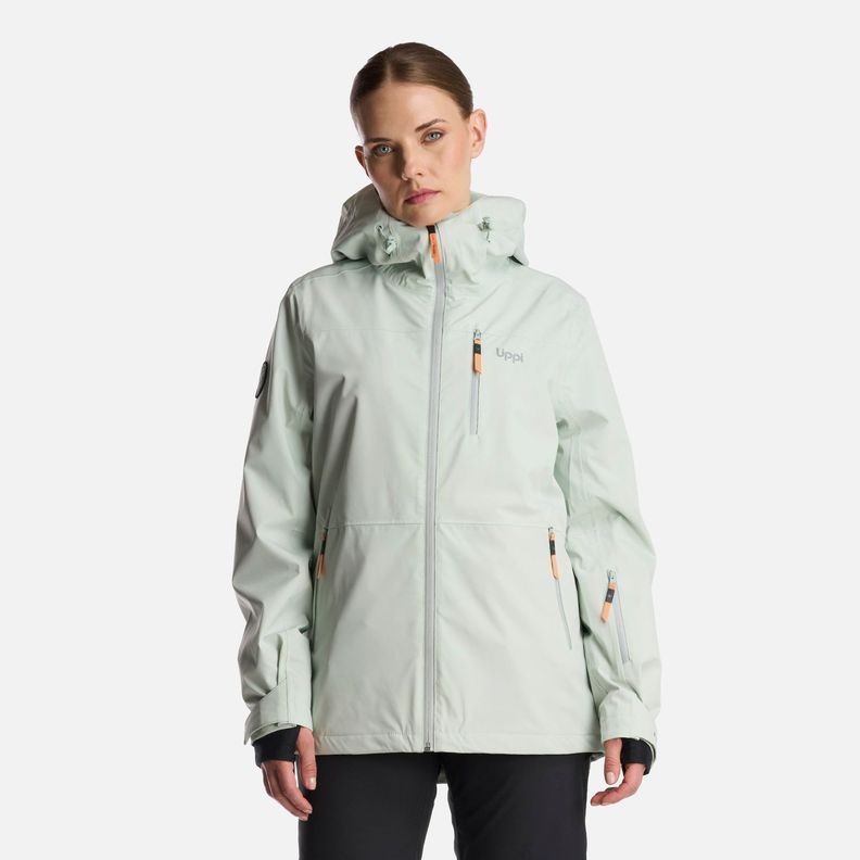 Chaqueta Mujer Sierra Nevada Light B-Dry Hoody Jacket Menta Lippi-1