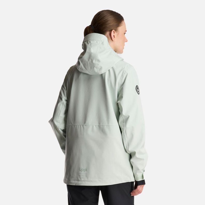 Chaqueta Mujer Sierra Nevada Light B-Dry Hoody Jacket Menta Lippi-4