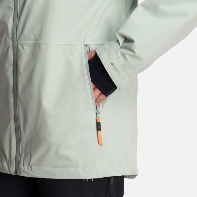 Chaqueta Mujer Sierra Nevada Light B-Dry Hoody Jacket Menta Lippi-9