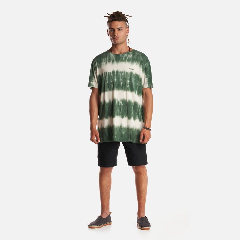 Polera Hombre Mamboo Verde Grisaceo Haka Honu-5