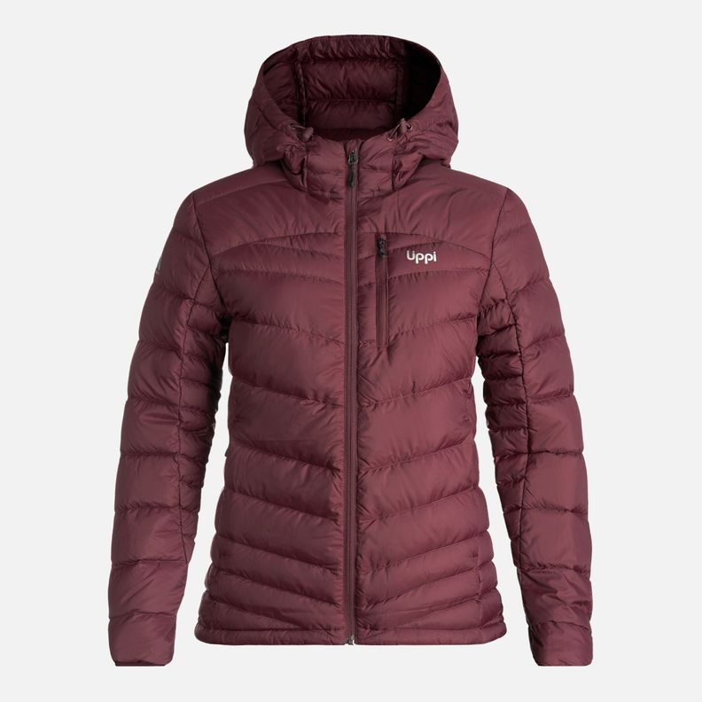 Chaqueta Mujer Bazpur Down Hoody Jacket Burdeo Lippi I23-0