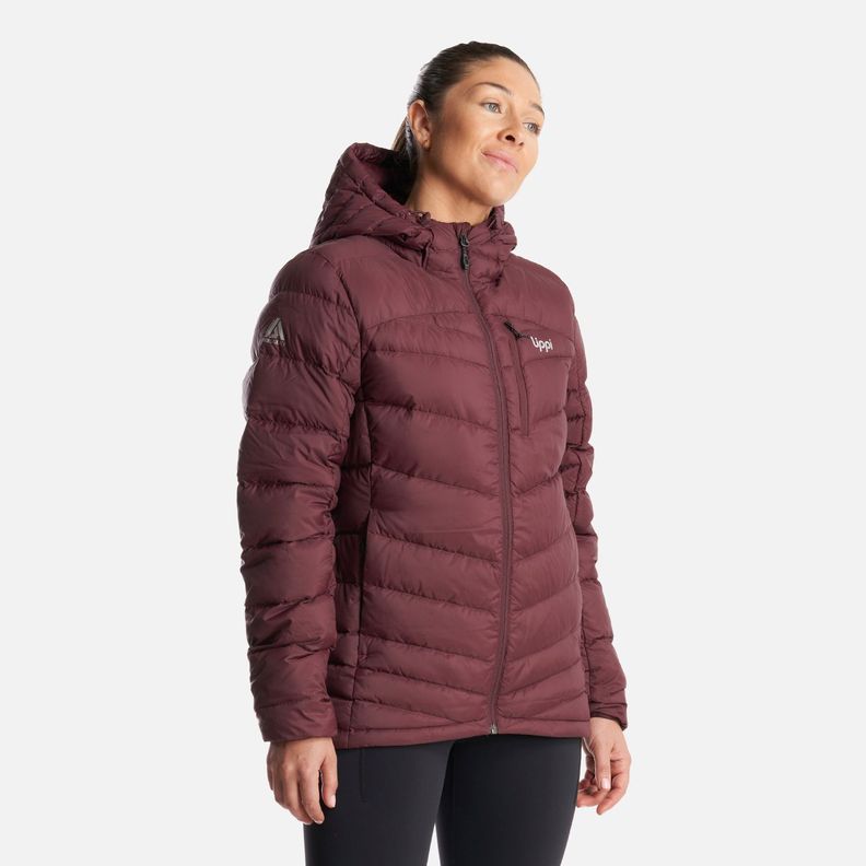Chaqueta Mujer Bazpur Down Hoody Jacket Burdeo Lippi I23-2