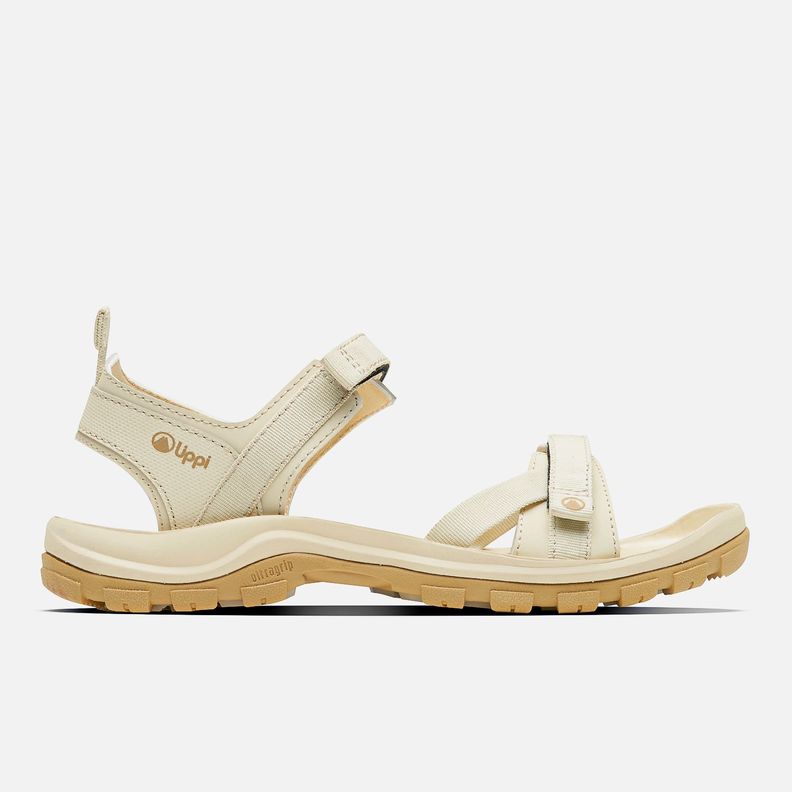 Sandalia Mujer Go Out Amarillo / Crema Lippi V25-0