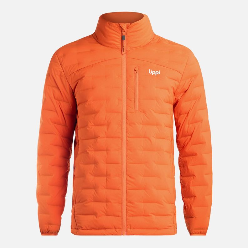 Chaqueta Hombre Ultimate Stretch Down Jacket Naranja Oscuro Lippi-0