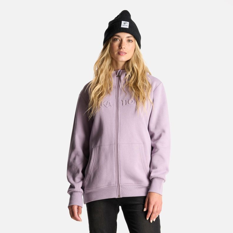 Poleron Mujer Motomami Full Zip Lila Haka Honu-1