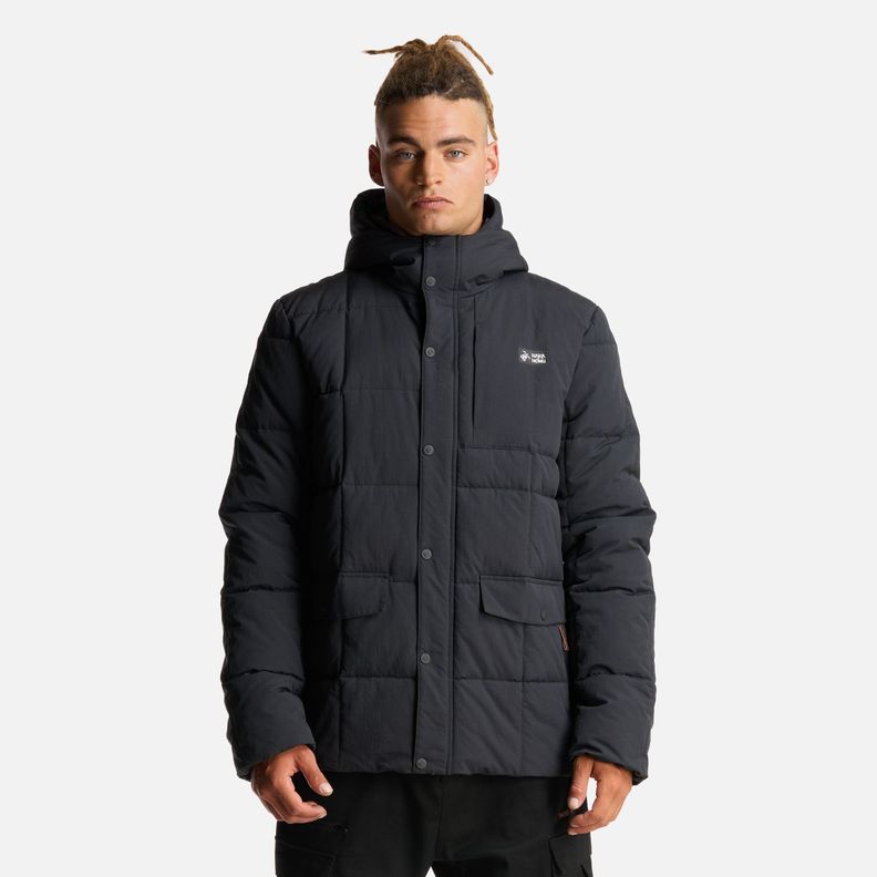 Chaqueta Hombre Aislado Negro Haka Honu-0