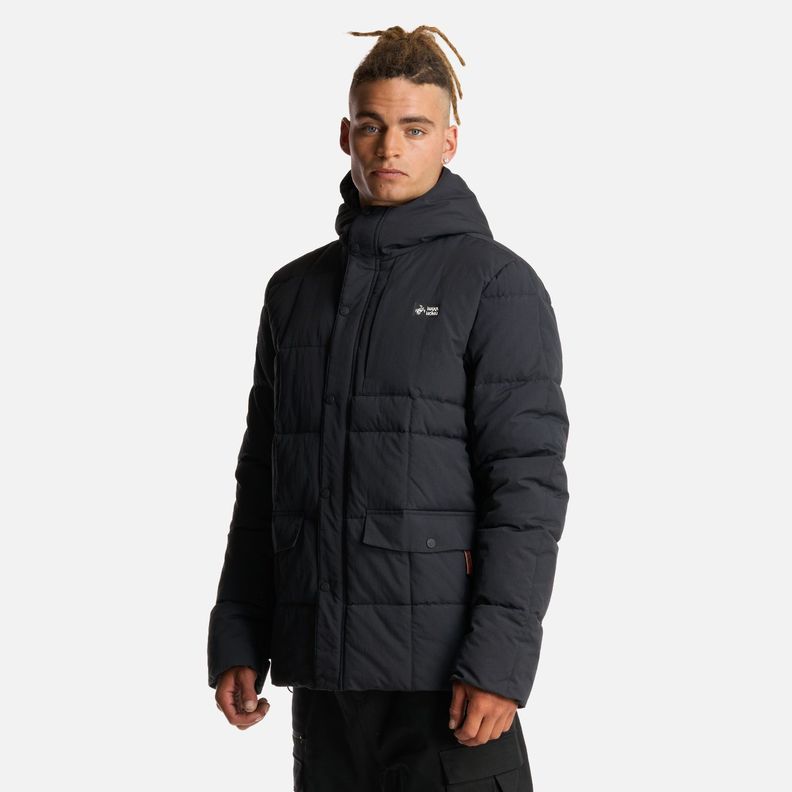 Chaqueta Hombre Aislado Negro Haka Honu-1