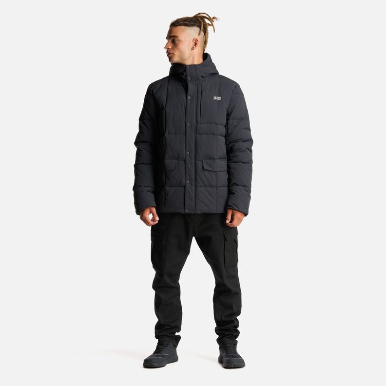 Chaqueta Hombre Aislado Negro Haka Honu-7
