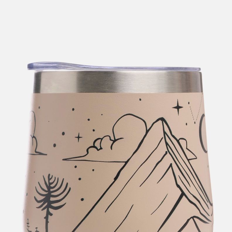 Tazón El Taza 350 ML Taupe Haka Honu I25-1