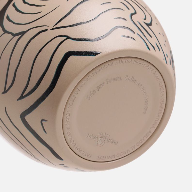 Tazón El Taza 350 ML Taupe Haka Honu I25-2