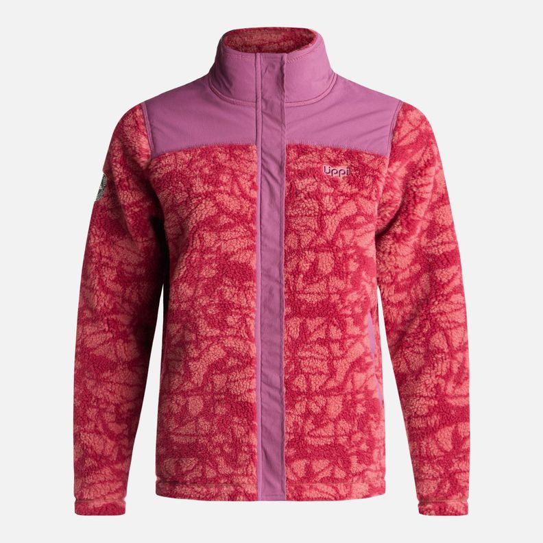 Chaqueta Teen Girl Glaciar Sherpa-Pro Jacket Print Rosa Lippi-0