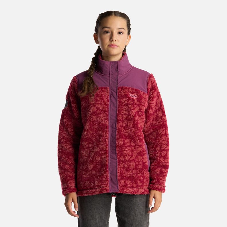 Chaqueta Teen Girl Glaciar Sherpa-Pro Jacket Print Rosa Lippi-1