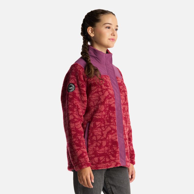 Chaqueta Teen Girl Glaciar Sherpa-Pro Jacket Print Rosa Lippi-2