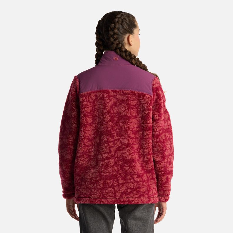 Chaqueta Teen Girl Glaciar Sherpa-Pro Jacket Print Rosa Lippi-4