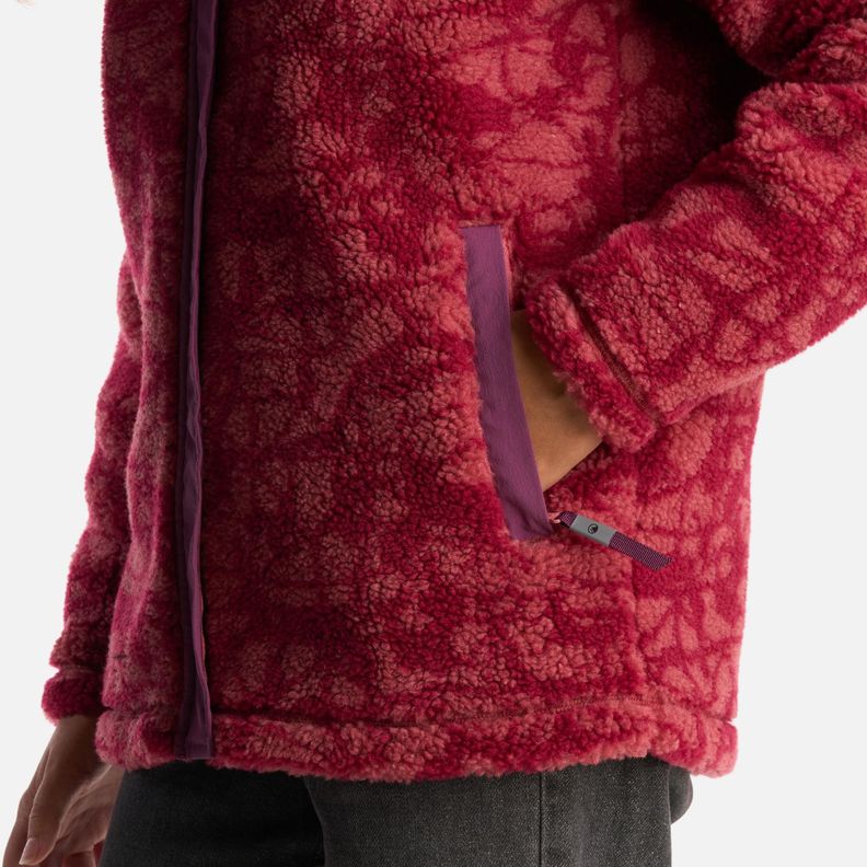 Chaqueta Teen Girl Glaciar Sherpa-Pro Jacket Print Rosa Lippi-5