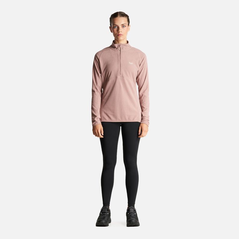 Poleron Mujer Jacaranda Nano-F 14 Zip Rosa Claro Lippi-5