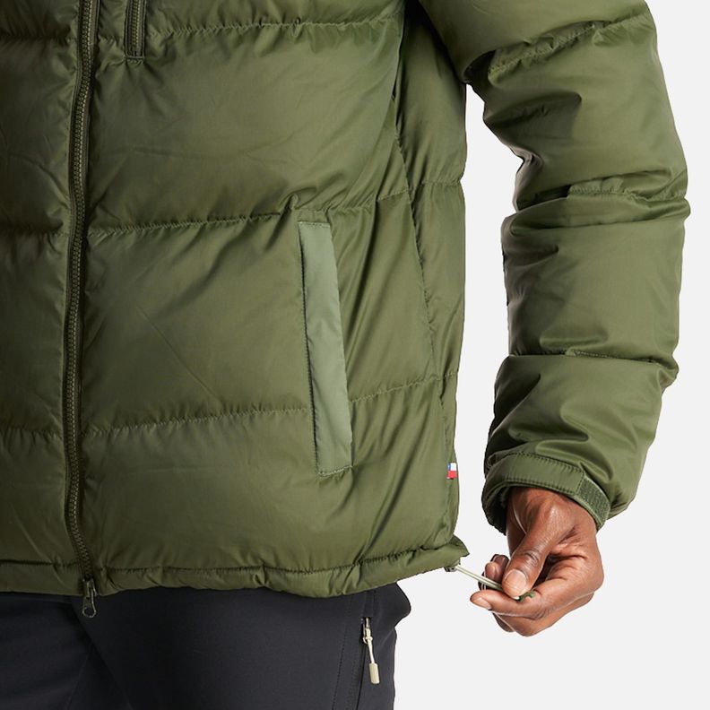 Chaqueta Hombre Campo Base Verde Militar Haka Honu-7