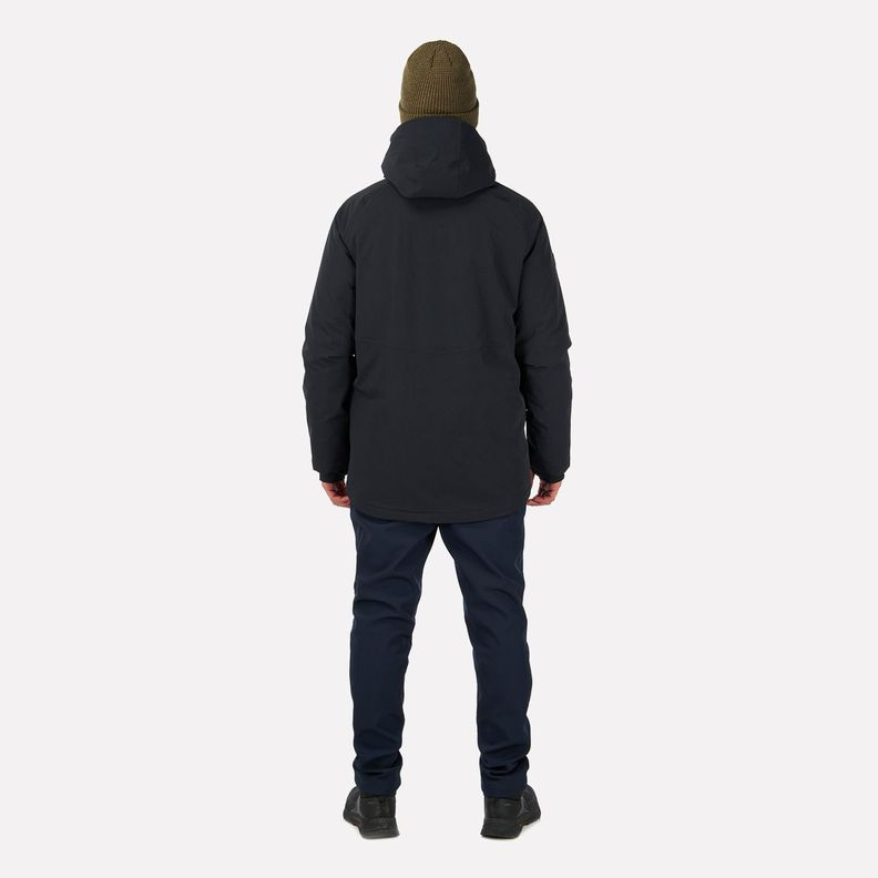 Chaqueta Hombre Andes B-Dry Hoody Jacket Negro Lippi I22-2