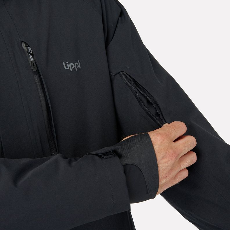 Chaqueta Hombre Andes B-Dry Hoody Jacket Negro Lippi I22-5